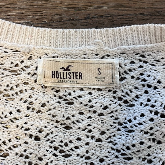 VTG Hollister Y2K Knit Cardigan 2000’s Womens size Small - Picture 2 of 6